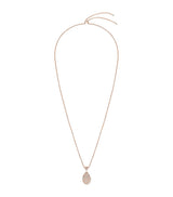 Harrods Chaumet Rose Gold and Diamond Joséphine Aigrette Pendant Necklace- Buy online at McGrocer