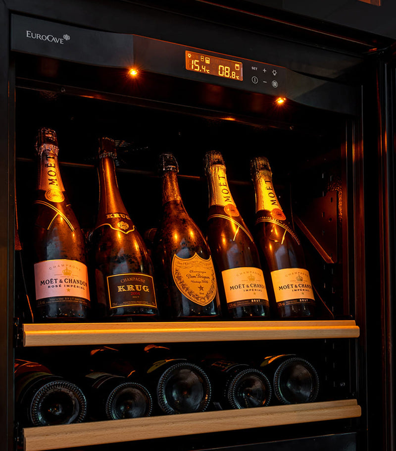 Eurocave large single-temperature freestanding pure wine cabinet - British product