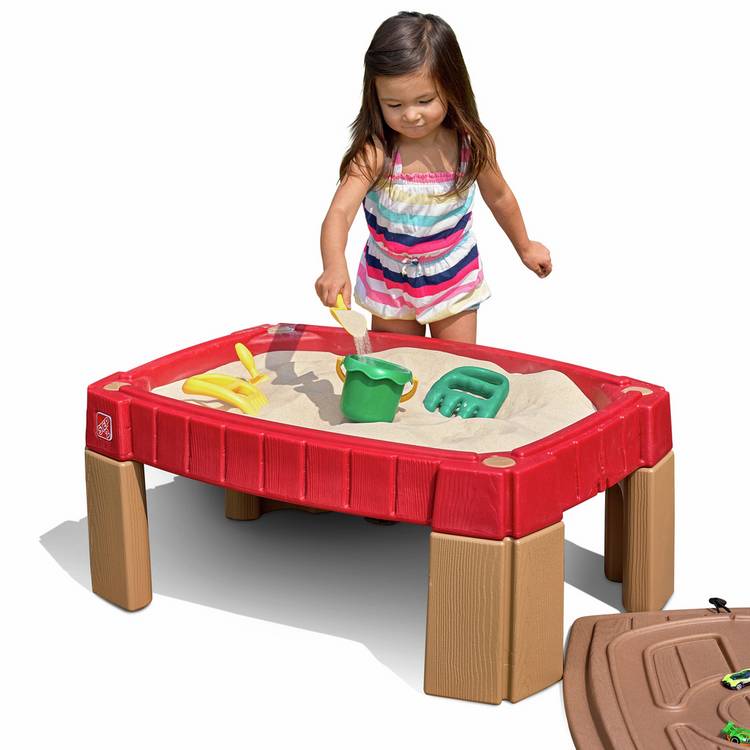 Step2 Naturally Playful Sand Table with lid and accessories - British product