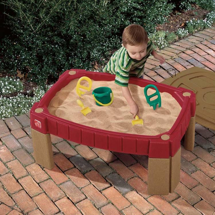 Step2 Naturally Playful Sand Table with lid and accessories - British product