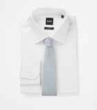 BOSS silk striped tie formal accessory (British brand)