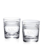Ralph Lauren Langley old-fashioned glasses set of 2, imported from the UK