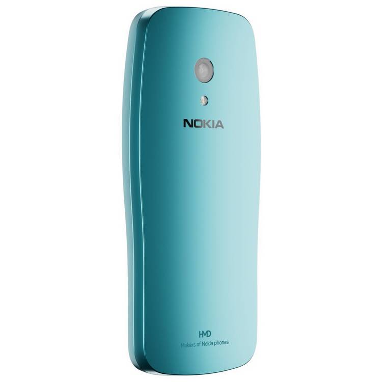 Nokia 3210 sim free 4G mobile phone scuba blue - British product