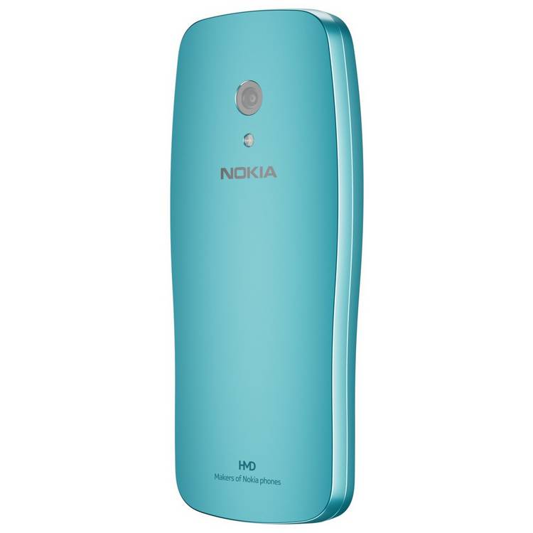 Nokia 3210 sim free 4G mobile phone scuba blue - British product