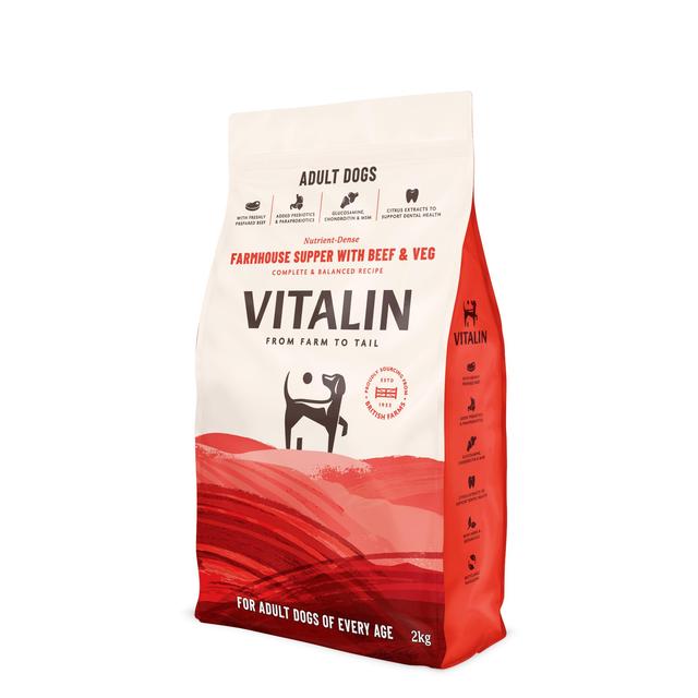 Vitalin Farmhouse Supper with Beef and Veg 2kg GOODS M&S