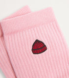 Le Bonnet cotton-blend logo socks, imported from the UK
