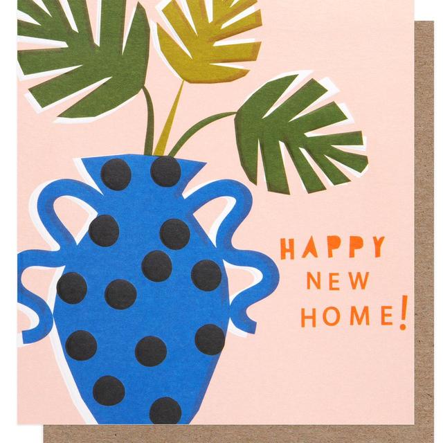 Vase Happy New Home Card GOODS M&S