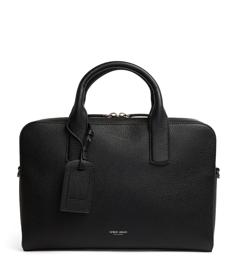 Giorgio Armani leather briefcase, UK version