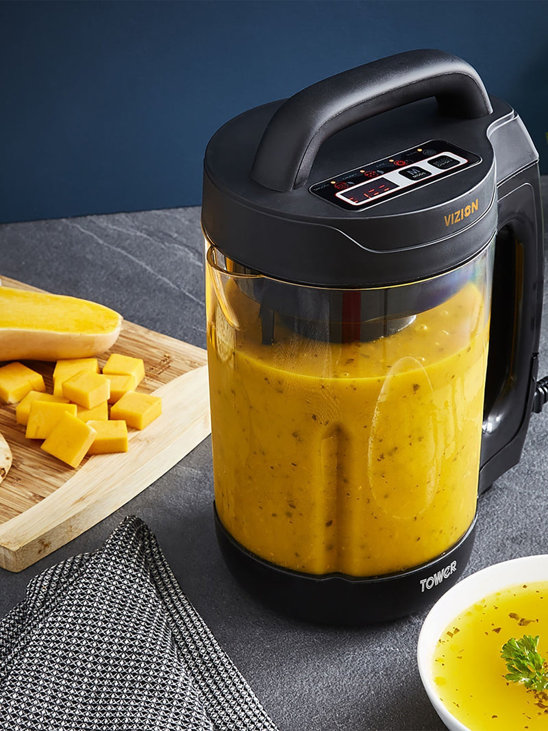 Tower Vizion soup maker 1.6L for soups and smoothies, British brand
