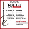 L'Oréal Paris Infallible Auburn eyebrow pencil, UK version
