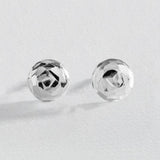 Revere diamond-cut stud earrings (British brand)