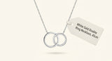 Cartier LOVE 18ct white gold necklace, imported from the UK