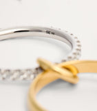 Spinelli Kilcollin Halley ring mixed gold diamond (British brand)