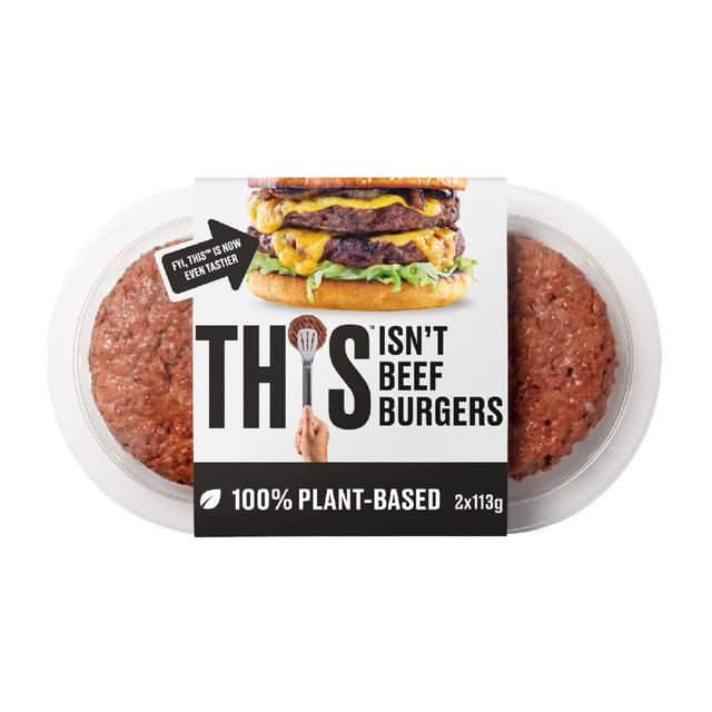 THIS Isn't Beef Plant-Based Burgers 226g GOODS M&S