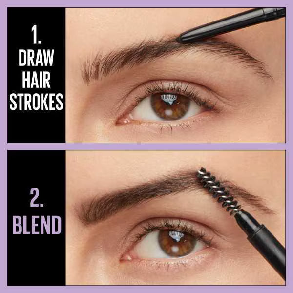 Maybelline Eyebrow Pencil Cool Brown imported from the UK