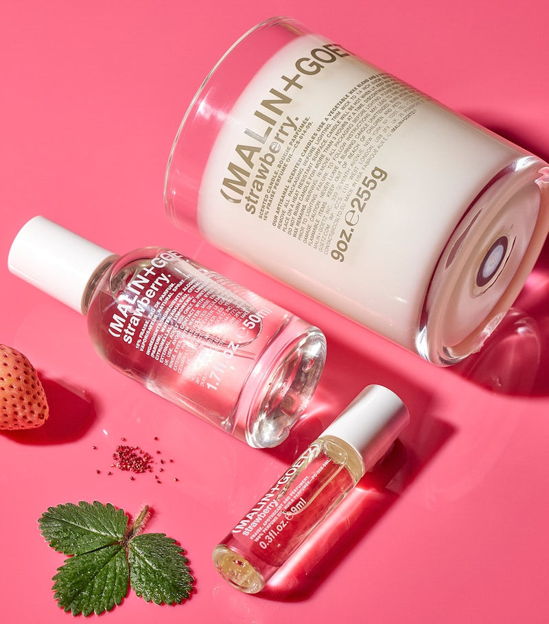 MALIN+GOETZ Strawberry Perfume Oil 9ml, imported from the UK