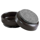 Argos Felt Gard Castor Cups 60mm Brown 4 Pack- Buy online at McGrocer