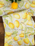 Avalon Home summer lemons table runner 32x230cm, UK version