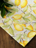 Avalon Home summer lemons table runner 32x230cm, UK version