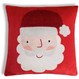 Argos Home Christmas Santa printed fleece cushion 43cm, UK version