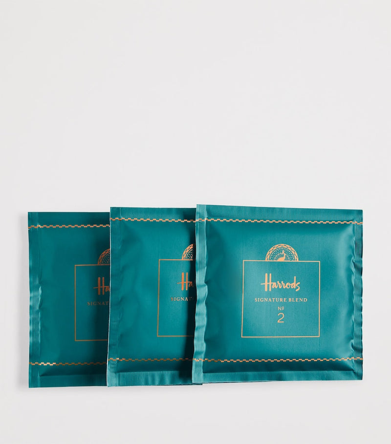 Harrods Signature Blend No.2 coffee bags (British brand)