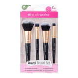 Superdrug Brushworks Travel Makeup Brush Set 4pc Mini- Buy online at McGrocer