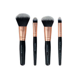 Brushworks Travel Makeup Brush Set 4pc Mini, UK version