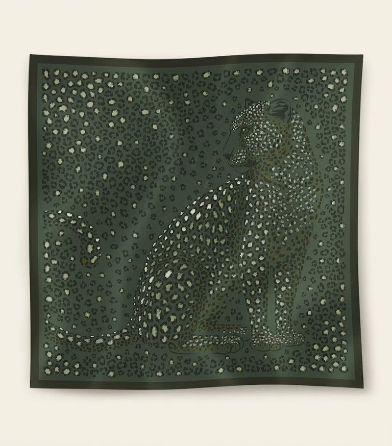 Cartier Panthère Dots silk scarf 90x90cm - British product