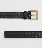 Bottega Veneta Intrecciato Piccolo calfskin belt, UK version