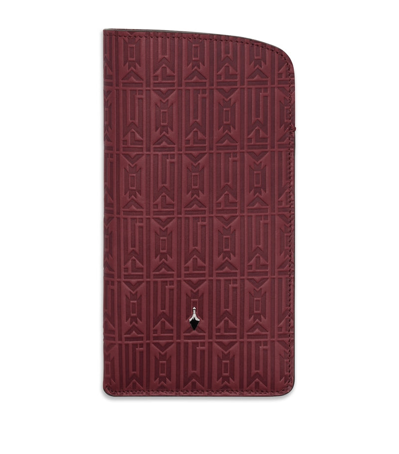 Jacques Marie Mage Circa leather sunglasses slip case, imported from the UK