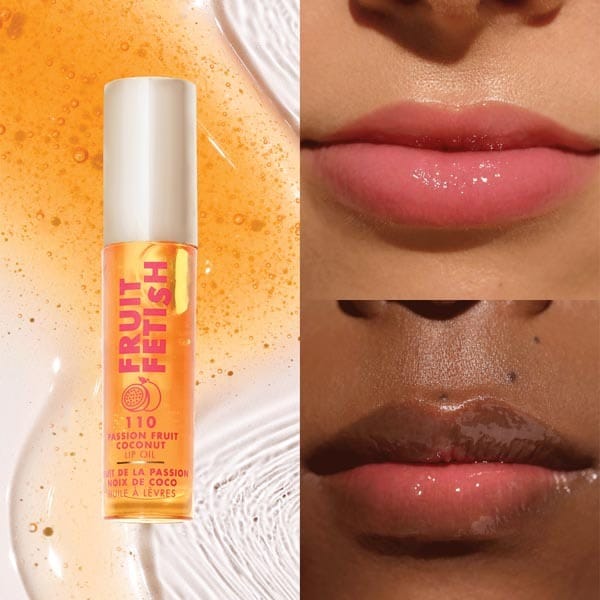 Milani Fruit Fetish Lip Oil 110 Passionfruit Coconut, imported from the UK