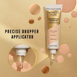 Max Factor Miracle Pure Foundation 35 Pearl Beige, imported from the UK