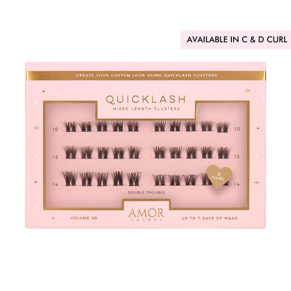 House of Amor false eyelash clusters Mixed Length, UK version