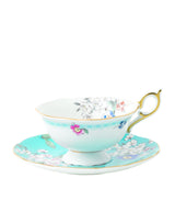 Harrods Wedgwood Wonderlust Apple Blossom Fine Bone China Teacup and Saucer- Buy online at McGrocer