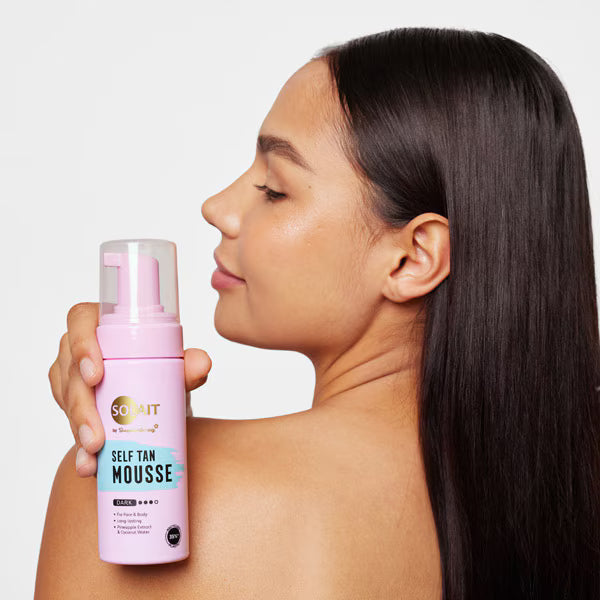 Solait self tan mousse dark 150ml (British brand)