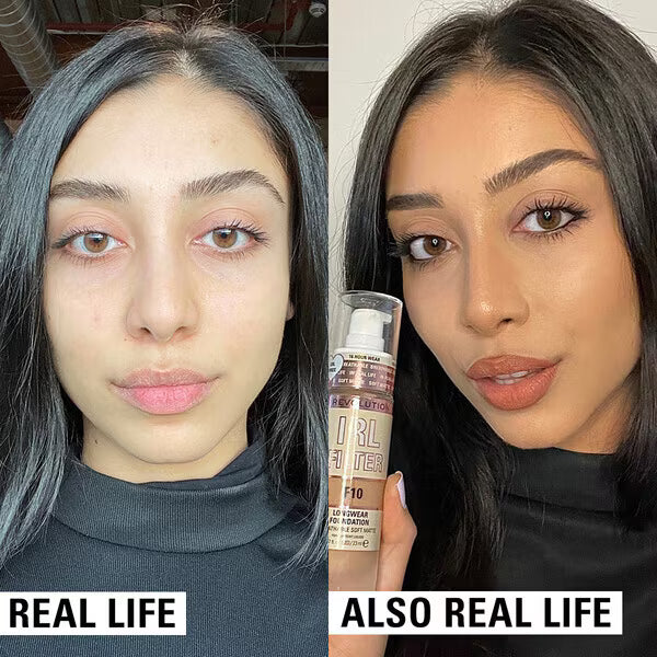 Revolution IRL Filter Longwear Foundation F10, imported from the UK