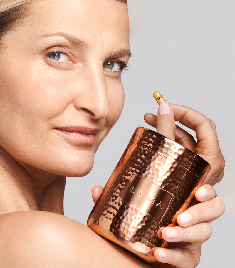 Lyma 90-day supplement starter kit with copper vessel, UK version