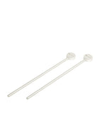 Christofle cocktail stirrers set of 2, imported from the UK