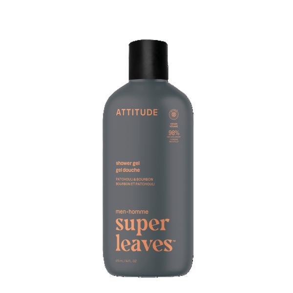 Attitude shower gel patchouli & bourbon 414ml (British brand)