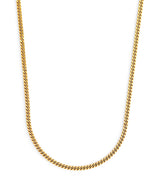 Harrods Tom Wood Gold-Plated Curb Chain M Necklace- Buy online at McGrocer