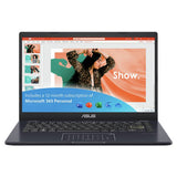 Argos ASUS E410 14in 4GB 128GB Laptop Blue with Microsoft 365 Bundle- Buy online at McGrocer