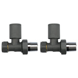 Ultraheat radiator valve cylindrical-25 manual pair (British brand)