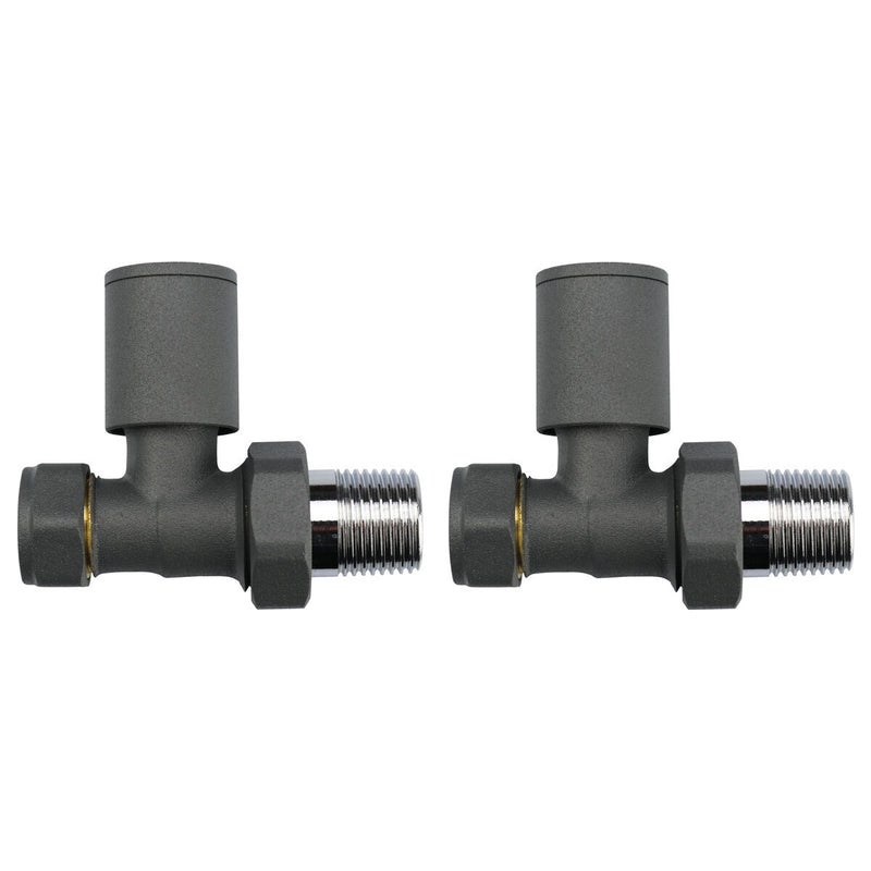 Ultraheat radiator valve cylindrical-25 manual pair (British brand)