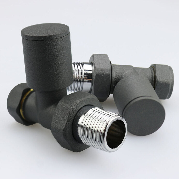 Ultraheat radiator valve cylindrical-25 manual pair (British brand)