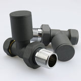 Ultraheat radiator valve cylindrical-25 manual pair (British brand)