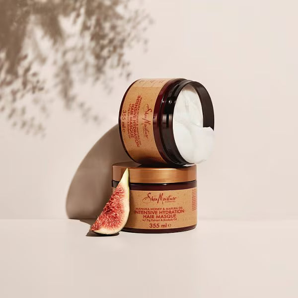 SheaMoisture Manuka Honey and Mafura Oil Hair Mask deep conditioner treatment (British brand)