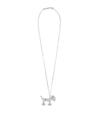 LOEWE sausage dog charm necklace, imported from the UK