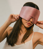 DROWSY mulberry silk lash cocoon sleep mask (British brand)