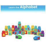 Mega Bloks ABC learning train 60-piece set, UK version