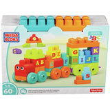 Mega Bloks ABC learning train 60-piece set, UK version